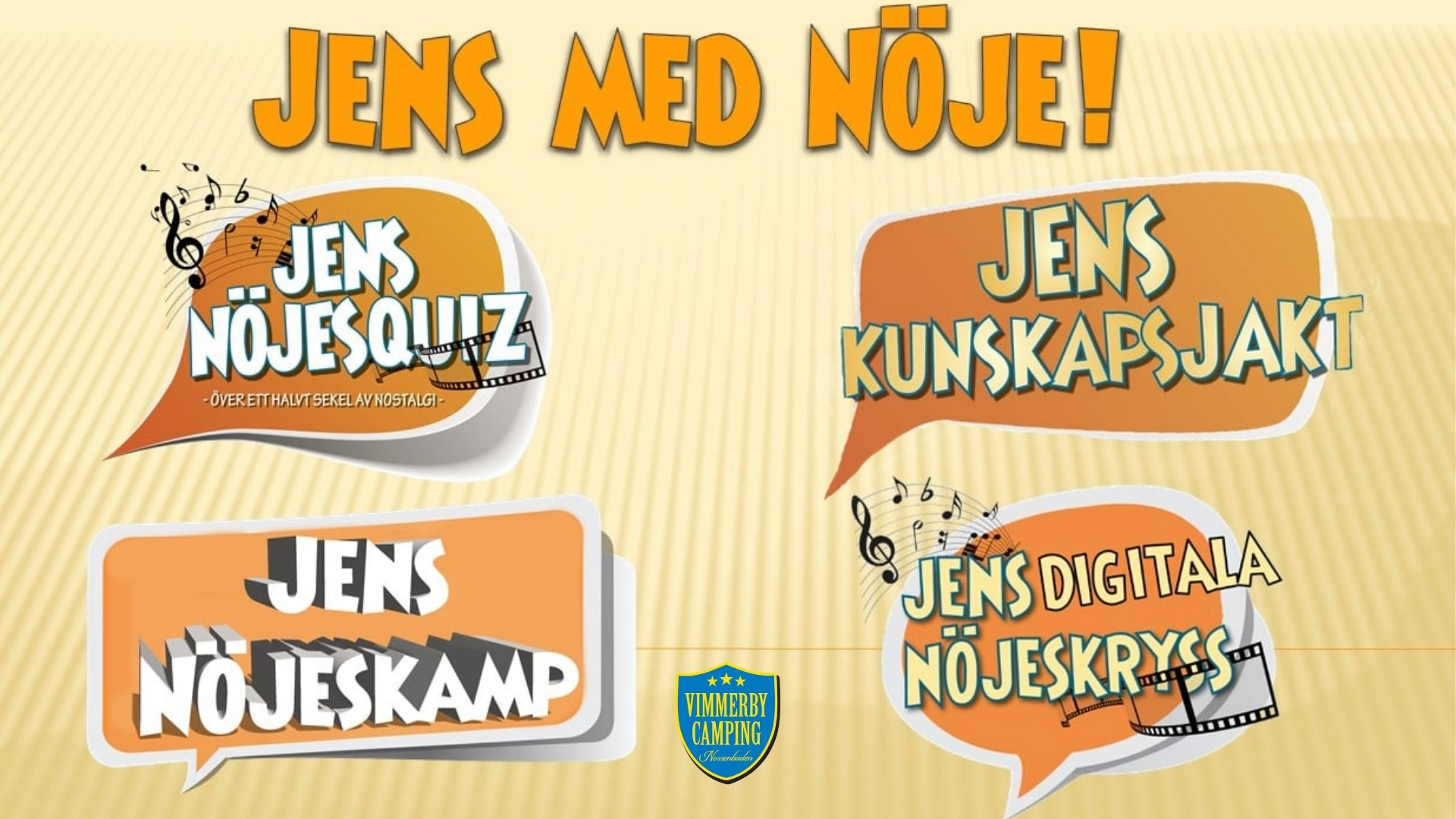 Jens med Nöje på Vimmerby Camping