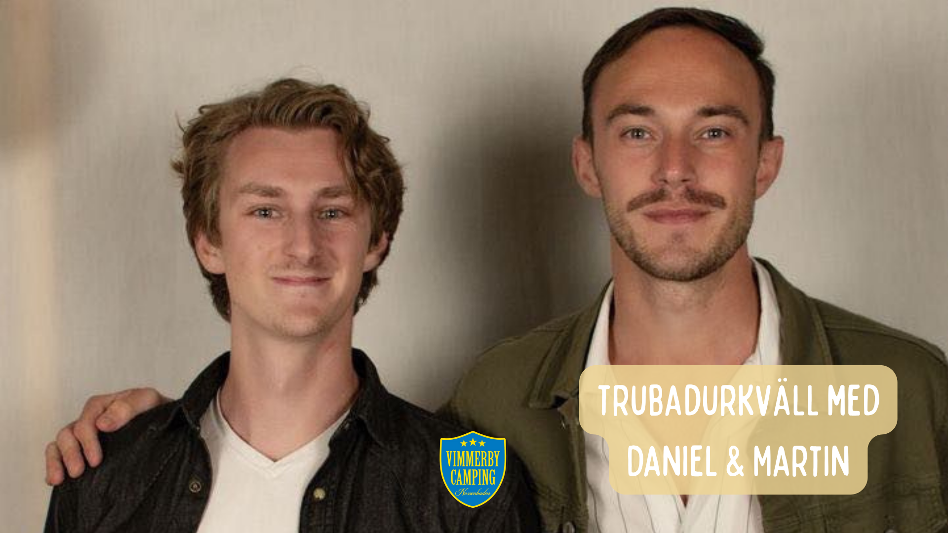 Trubadurkväll med Daniel & Martin